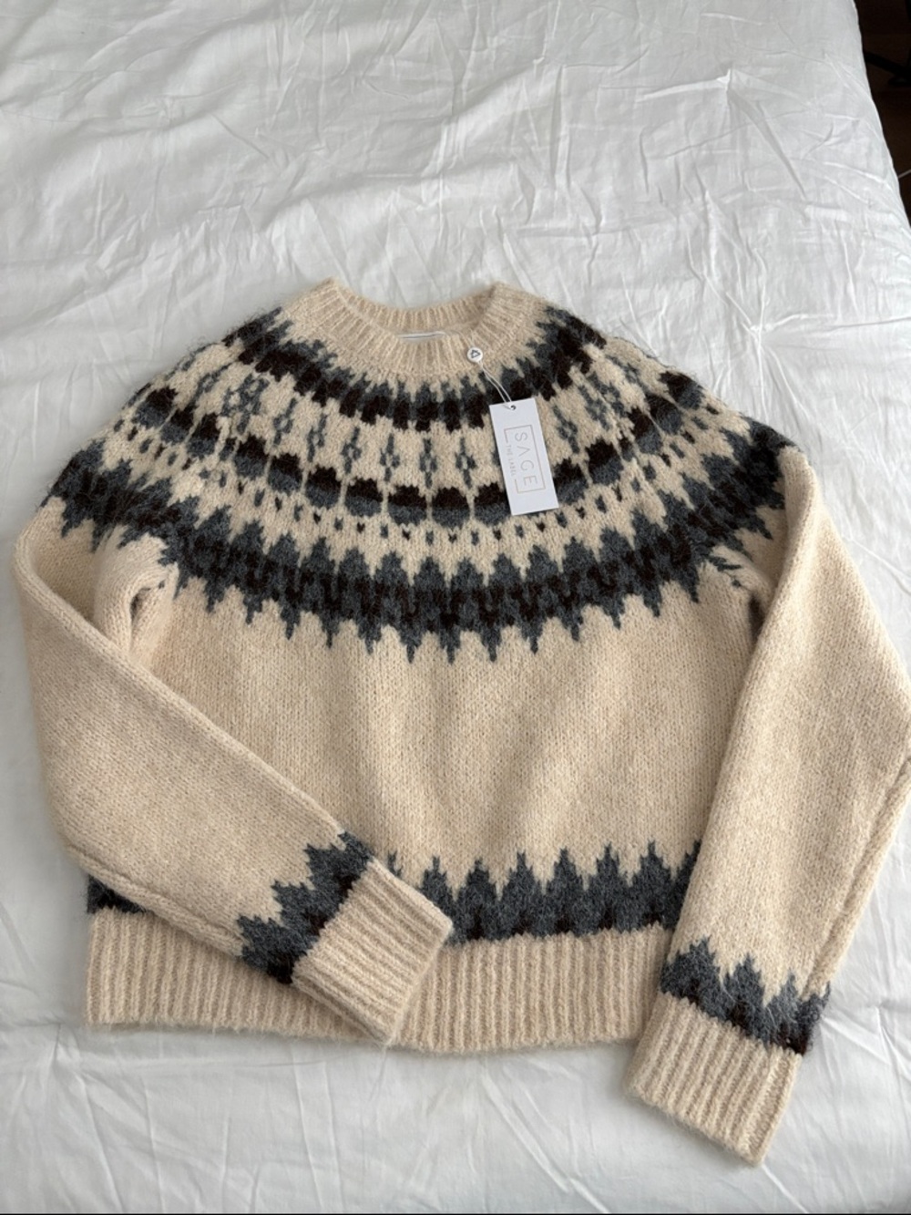 Sage the label sweater